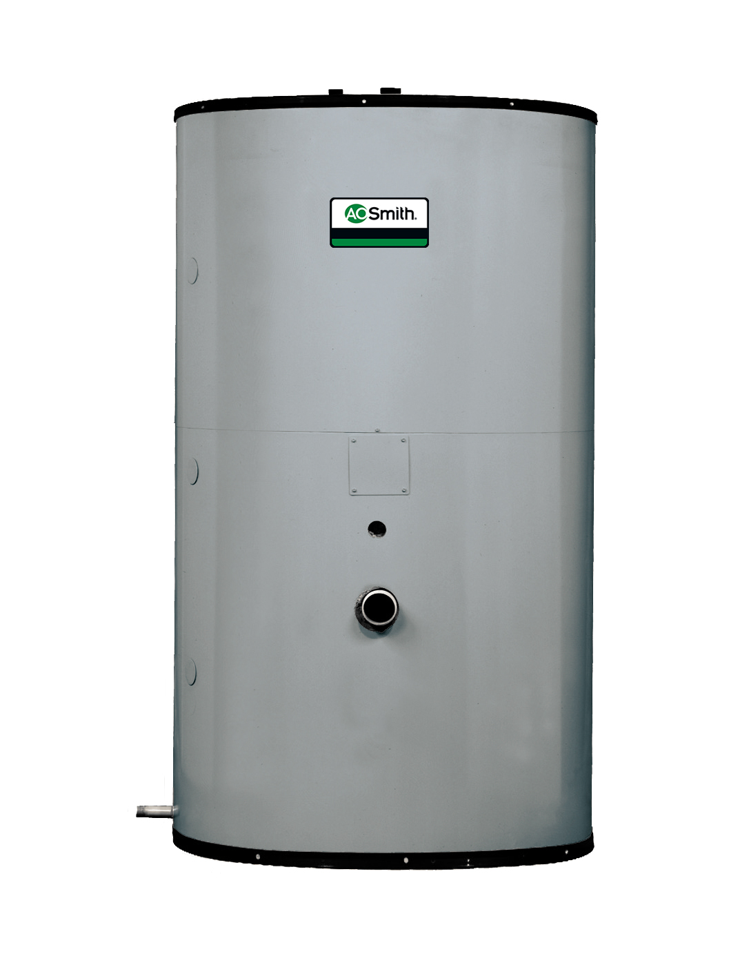 AO SMITH TJ80A: 80 GALLON, JACKETED-VERTICAL ONLY,ROUND WATER HEATER STORAGE TANK, 160 PSI